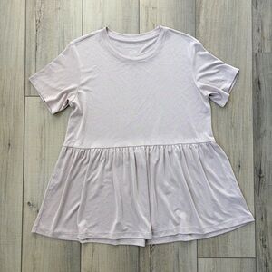 American Eagle Short Sleeve Babydoll Top